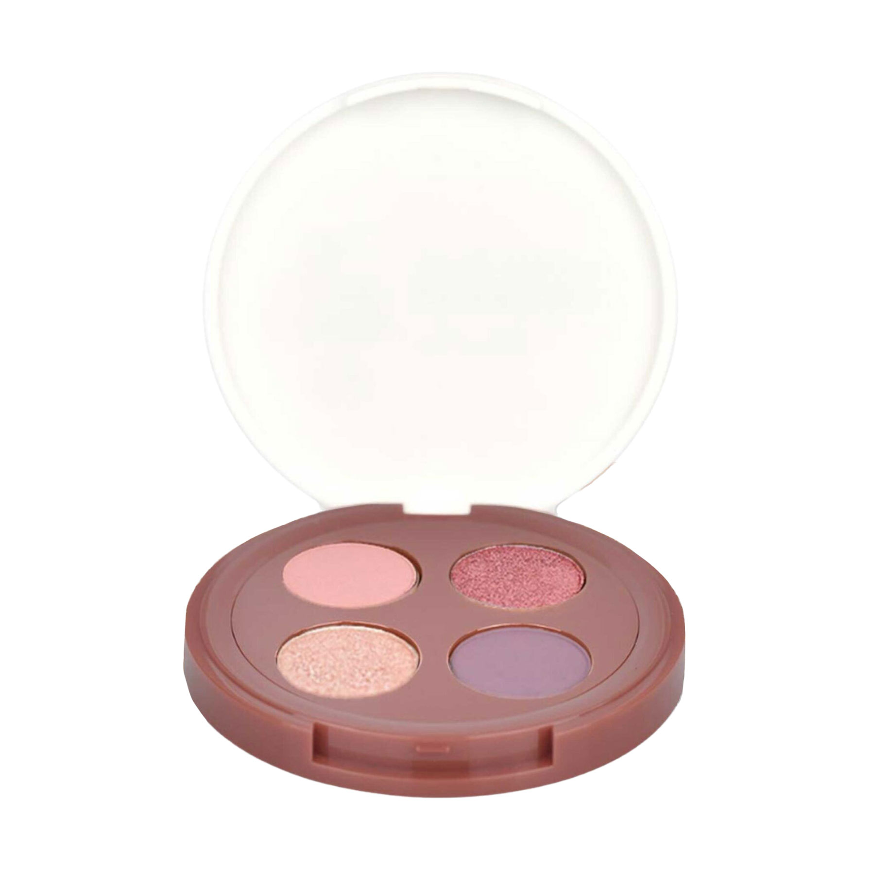 Палетка тіней для повік Everyday for Future Eyeshadows Quad Palette with Coffee Oil, American Cheesecake, 4*0.8 г